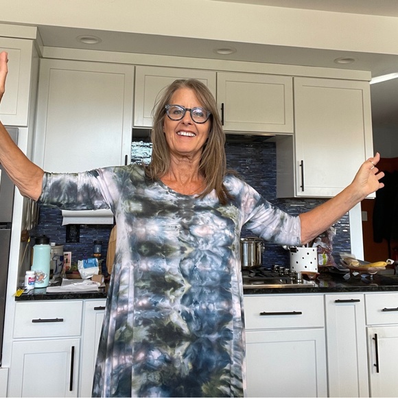 Handmade Hand Dyed Heyne Bogut sz 3 Dress - Picture 8 of 12